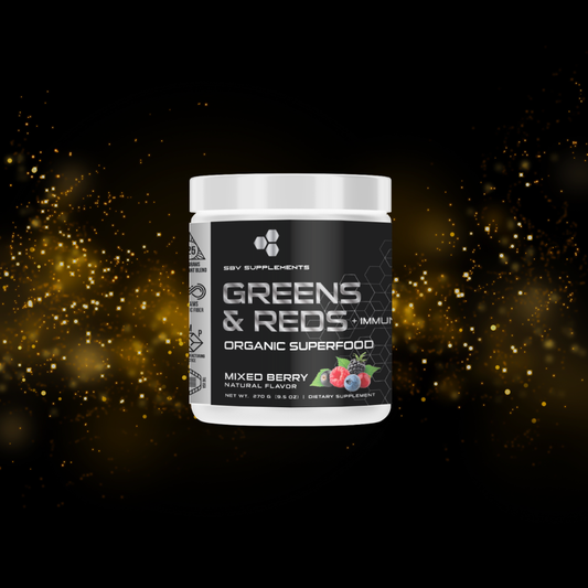 ORGANIC GREEN & RED SUPERFOOD & IMMUNE