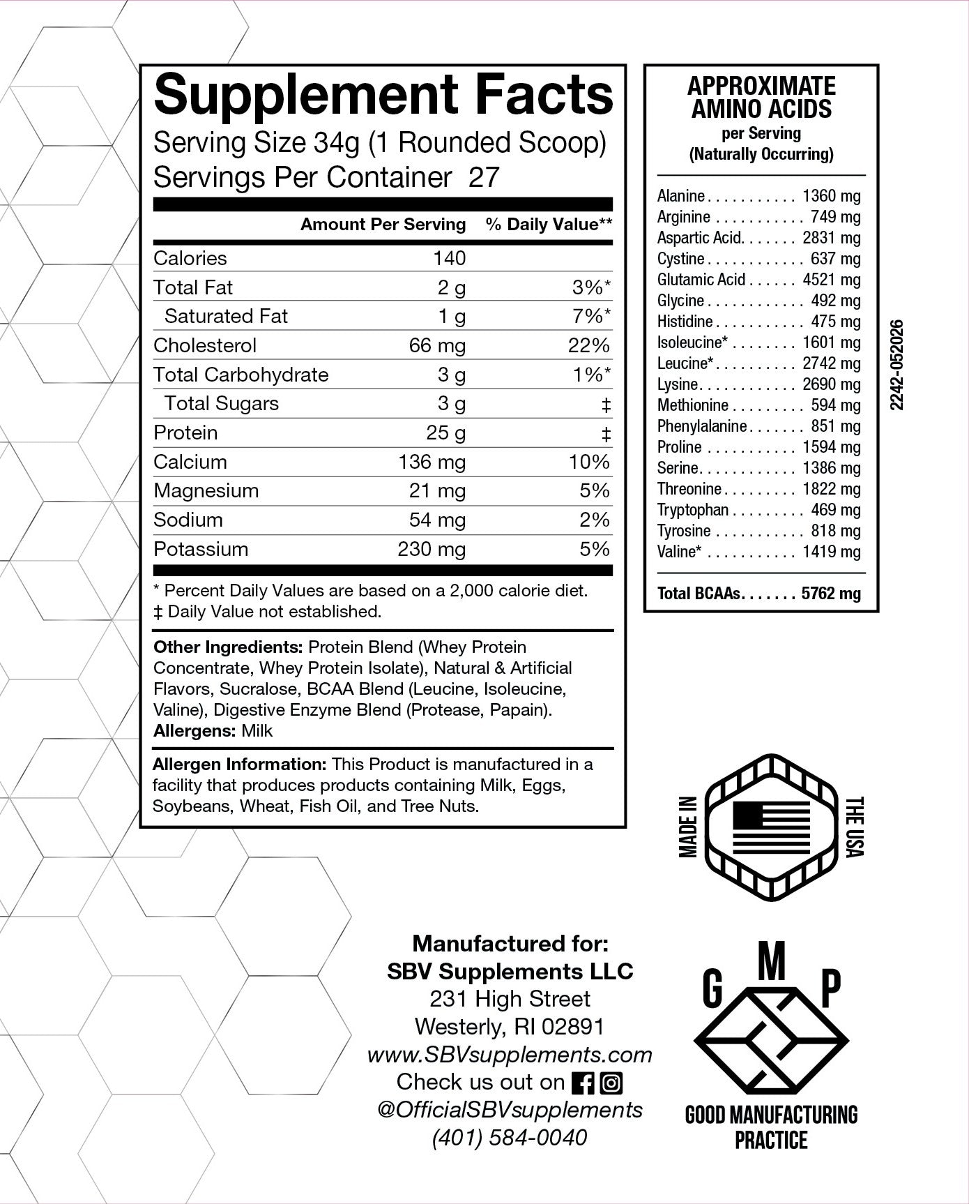PREMIUM WHEY PROTEIN